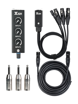Xvive PX – Mixer Portabil cu 3 Canale pentru Monitorizare Personală