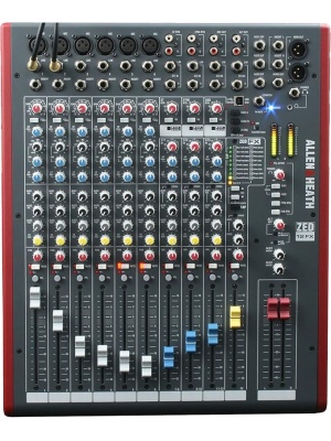 Allen & Heath ZED-12FX – Mixer analog 12 canale cu USB și efecte
