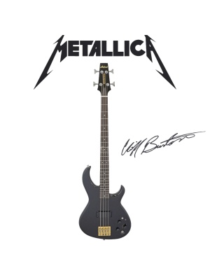 Aria Pro II SB-CLB Cliff Burton Signature 4-String E-Bass