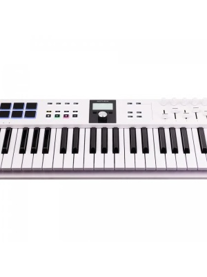 Arturia KeyLab Essential 61 MK3 White – Controler MIDI Elegant pentru Producție Muzicală Avansată - Img3