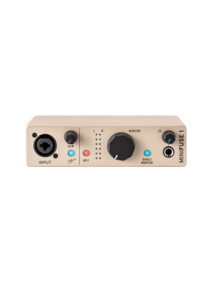 Arturia MiniFuse 1 Champagne