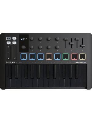 Arturia MiniLab 3 Deep Black