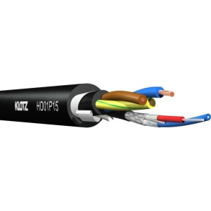 Cablu Hibrid Electric 3 x 1.5mm² + Audio Klotz HD01P15