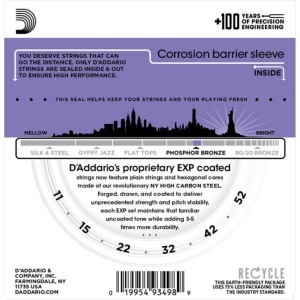 Corzi Chitara Acustica - Coated Custom Light - D'Addario EXP26 - Img2