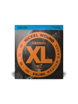 D’Addario EXL160 Nickel Wound Bass Medium 50-105 Long Scale - Img2