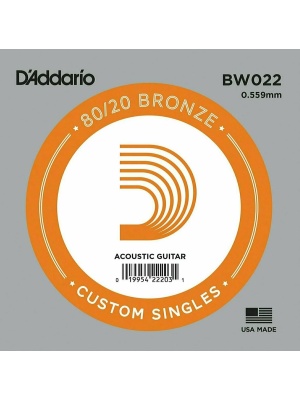 D'Addario BW022 80/20 .022