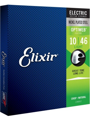 Elixir Optiweb Electric Nickel Plated Steel Light 19052 - Img1
