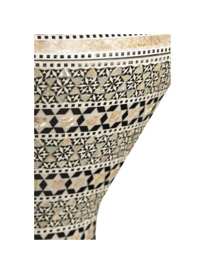 Meinl AEED6 Doumbek Daood Debu Signature Artisan Edition 9" White Pearl - Img6