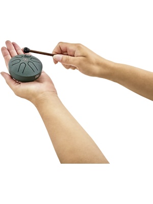 Meinl PSTD4DGGOL Pocket Steel Tongue Drum, A Major - Img3