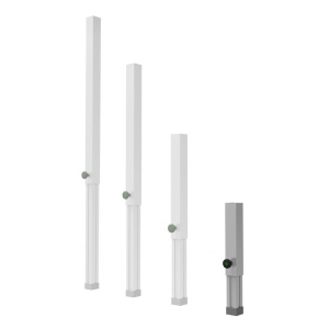 Set 4 Picioare pentru Podium 40-60cm Gobal Truss