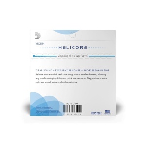 Set Corzi pentru Vioara D'addario Helicore H310 4/4 Medium Tension - Img2