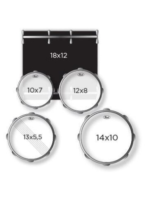 Set de Tobe Pearl Roadshow RS585C/C31 - Img3