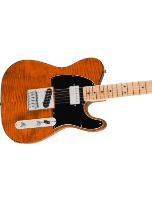 Squier Affinity Series Telecaster FMT SH, Maple Fingerboard, Black Pickguard, Mocha - Img4