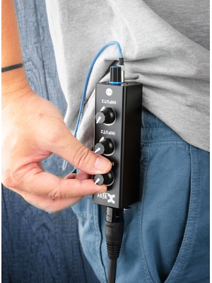 Xvive PX – Mixer Portabil cu 3 Canale pentru Monitorizare Personală - Img2