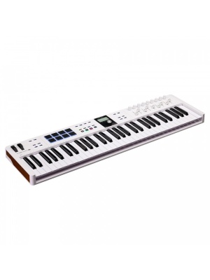 Arturia KeyLab Essential 61 MK3 White – Controler MIDI Elegant pentru Producție Muzicală Avansată - Img1
