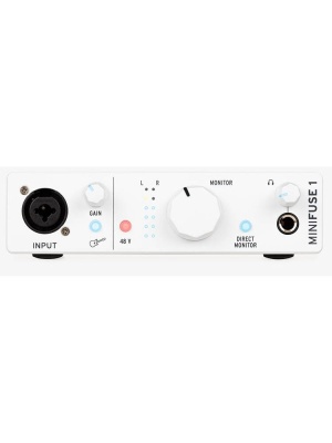 Arturia MiniFuse 1 White – Interfață Audio USB Compactă - Img1