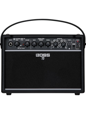 BOSS Katana-Mini X – Amplificator Portabil de 10W cu Efecte și