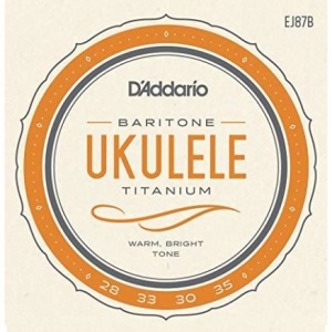Corzi Ukulele Titanium Baritone D'addario EJ87B