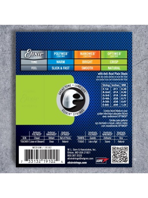 Elixir Optiweb Electric Nickel Plated Steel Medium 19102 - Img2
