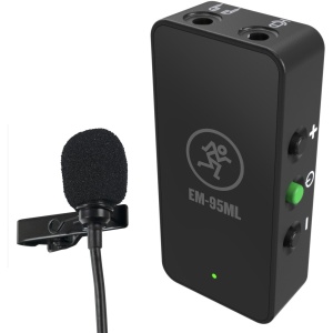 Mackie EM-95ML – Microfon Lavalier cu Amplificator In-Line pentru Smartphon - Img1