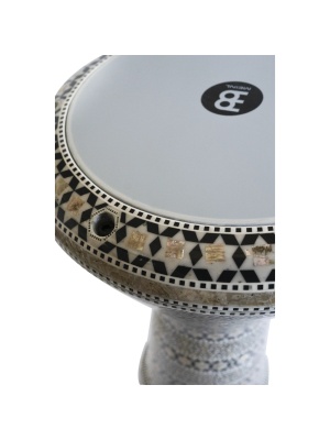 Meinl AEED6 Doumbek Daood Debu Signature Artisan Edition 9" White Pearl - Img3