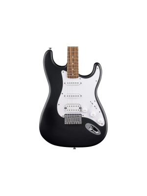 Squier DEBUT Stratocaster HT HSS, Laurel Fingerboard, White Pickguard, Black - Img2