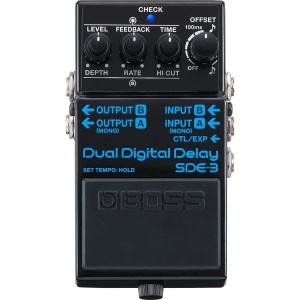 BOSS SDE-3 – Pedală de Delay Digital Dual cu Caracter Vintage - Img1