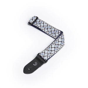 Curea Ukulele Blue Flowers - D'Addario 15UKE01