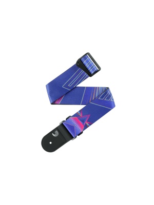 D’Addario 50RUN81 Outrun Polyester Guitar Strap Prism