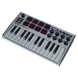 MIDI Claviatura AKAI Professional MPK Mini MK3 Gray - Img1