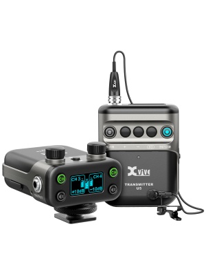 Xvive U5 – Sistem Wireless Audio pentru Video cu Microfon Lavalier - Img1
