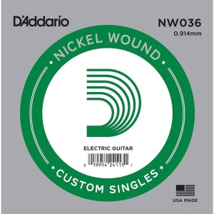 Coarda Individuala chitara electrica D'addario NW036