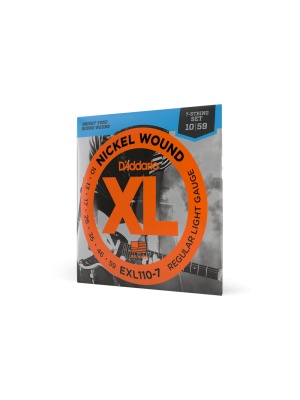 D’Addario EXL110-7 Nickel Wound 7-String Regular Light 10-59