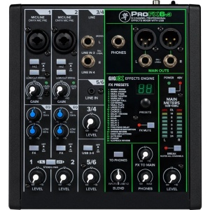 Mixer analog Mackie PROFX6v3 - Img1