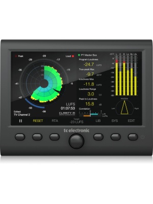TC Electronic Clarity M – Măsurător Audio Profesional pentru Mixaj și Mastering - Img1