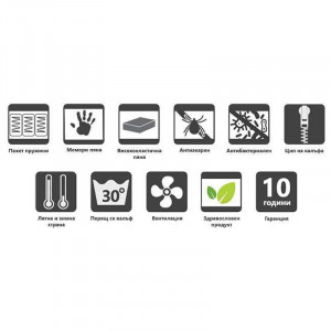Двулицев матрак Green Life 24см - MATTRO - Img 5