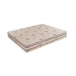 ДВУЛИЦЕВ МАТРАК VISCOFOAM ALOE MERINO 25СМ - MOLLYFLEX - Img 2