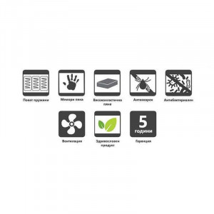 Еднолицев матрак Air Plus Pocket 24см - MATTRO - Img 4
