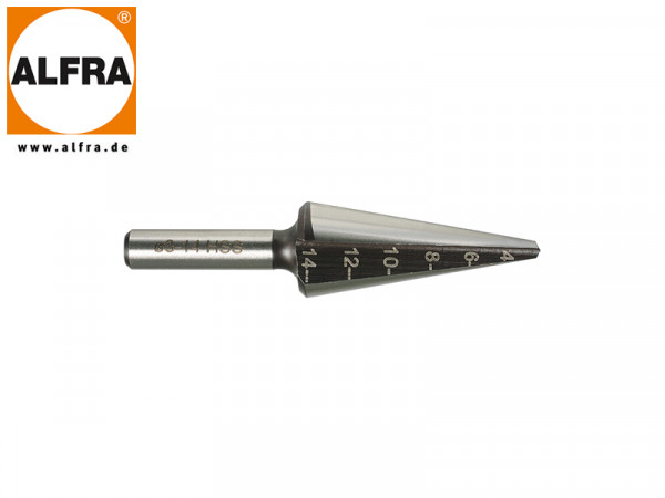 Burghiu in trepte, canal central | ALFRA 09001-09008