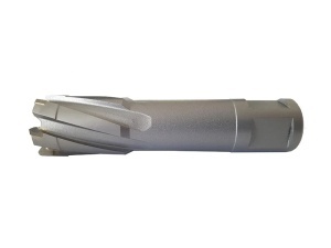 Carota cu prindere Weldon, cu placute din carbura, adancime de taiere 100 mm