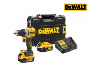 DeWalt | Masina de gaurit si insurubat cu 2 acumulatori 18V~5Ah, DCD800P2T-QW