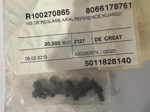 SURUB DE REGLARE AXIALA REFERINTA KUAM30"