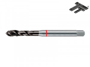 Tarod de masina, elicoidal, filet metric, TT-H71 TiCN HSS-E TiCN, DIN 371, Toleranta 6H, Forma C