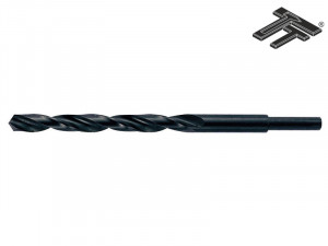 Burghiu elicoidal coada cilindrica redusa, HSS laminat DIN 338 - STAS 573, Tip N