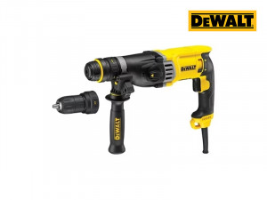 DeWalt | Ciocan rotopercutor 900W, 3J, 3 moduri de lucru, mandrina interschimbabila, D25144K-QS