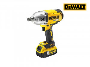 DeWalt | Masina de insurubat cu impact, cu 2 acumulatori 18V~5Ah, portscula 1/2", DCF899P2-QW