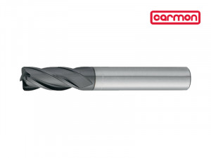 Freza cu 4 dinti, Carbura acoperita SAPPHIRE, DIN 6527L/6528 | CL21TFHMB-2215