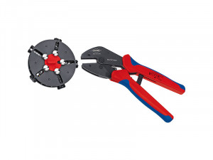 KNIPEX MultiCrimp® clești de sertizare cu magazie pentru adaosuri de schimb