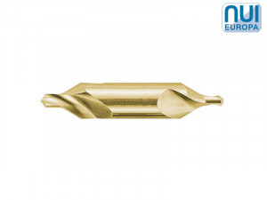 Burghiu de centruire, HSS Co5 TiN DIN 333 - STAS 1114/2, Forma A