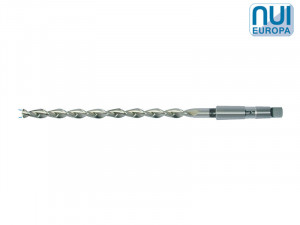 Burghiu elicoidal extralung coada conica, HSS Co5 DIN 1870/1, Tip S, cu racire interna
